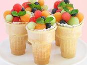 Tres ideas para servir fruta