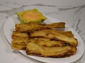 Calçots tempura salsa romesco