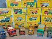 Veintiún camiones frontales Matchbox infancia