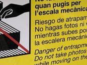 metro Barcelona advierte sobre retos virales carteles «riesgo atrapamiento»