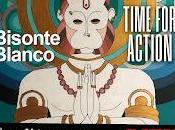 Bisonte Blanco Time Action perro parte atrás coche