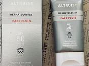 Altruist dermatologist face fluid spf50