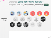 desafío escritura: Camp NaNoWriMo Julio 2024 Tercera semana