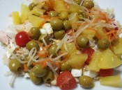 Ensalada arroz rápida sencilla