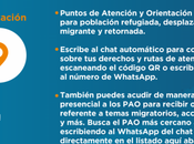 puntos Atención Orientación Población Refugiada, Desplazada, Retornada Migrante (PAO)