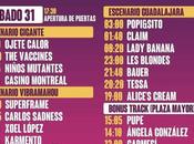 Festival Gigante Guadalajara sigue adelante este sábado manteniendo horarios actuaciones