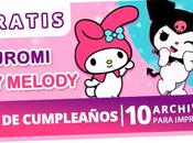 cumpleaÃ±os CINNAMOROLL para imprimir GRATIS. Incluye invitaciones editables!!