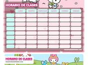 Â¡GRATIS! Horarios Clases MELODY para imprimir