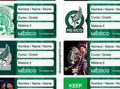 [+10] Etiquetas escolares SELECCIÃN FÃTBOL MÃXICO GRATIS para editar imprimir!