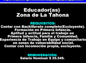 Educador(as) Zona Tahona