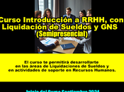 Curso Introducción RRHH, Liquidación Sueldos (Semipresencial,Santa Lucía, Canelones)