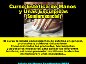 Curso Estética Manos Uñas Esculpidas(Semipresencial,Montevideo)