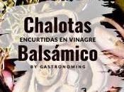 Chalotas encurtidas vinagre balsámico