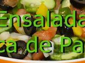 Receta Ensalada Turca Pastor