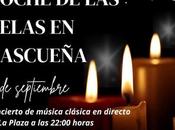 millar velas iluminarán localidad Gascueña septiembre ritmo Mozart, Bach Schubert