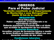 OBREROS para Poder Judicial