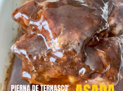 Pierna ternasco deshuesada asada (sous vide)