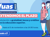 FUAS 2025: Mineduc extiende plazo para postular gratuidad beneficios estudiantiles educación superior.