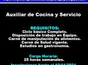 Auxiliar Cocina Servicio Cerro Largo