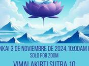 Zazenkai noviembre 2024. Vimalakirti Sutra Liberación inconcebible