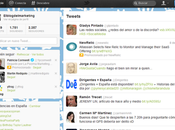 Nuevo aspecto Twitter