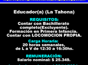 Educador(a)(La Tahona)