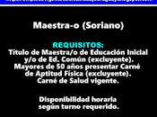 Maestra-o (Soriano)