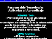 Responsable Tecnologías Aplicadas Aprendizaje