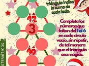 Triángulos mágicos navideños