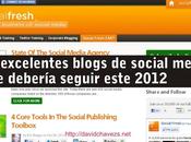 Diez excelentes blogs social media debería seguir este 2012