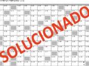 Solución Damero Mardito, (febrero)