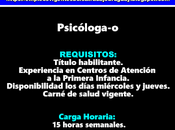 Psicóloga-o (Treinta Tres)