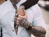 estilo tatuajes Fine Line; elegancia minimalismo
