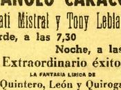 1950:Lola Flores Manolo Caracol Teatro María Lisarda Coliseum