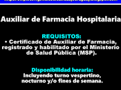 Auxiliar Farmacia Hospitalaria