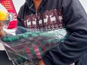 Entregan raciones alimenticias cobijas personas vulnerables Soledad Graciano Sánchez