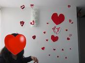 decoración para valentín