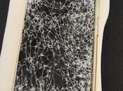 dispositivo cayó Metro salió apenas pantalla quebrada entrañas Santiago