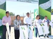 Gobierno Soledad impulsa transformación urbana pavimentación calle Carrizal