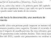 Latidos corazón: Memorias experiencia académica única