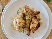 Conejo marinado airfryer