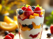 Frutas yogur casero
