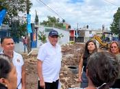 Interapas arranca sustitución drenaje Prados Vicente