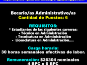 Becario-as Administrativo-as Montevideo