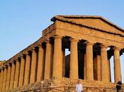 Valle templos griegos. Agrigento, Sicilia