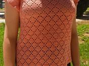 Colección granny, blusa coral