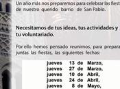 Convocatoria abierta para organización Fiestas Populares Gancho 2025