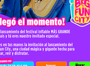 Festival inflable grande Colombia: CITY
