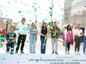 Villa Pozos entrega calle Molino Rojo tras años espera