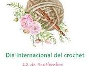 rosa para *dia internacional crochet*